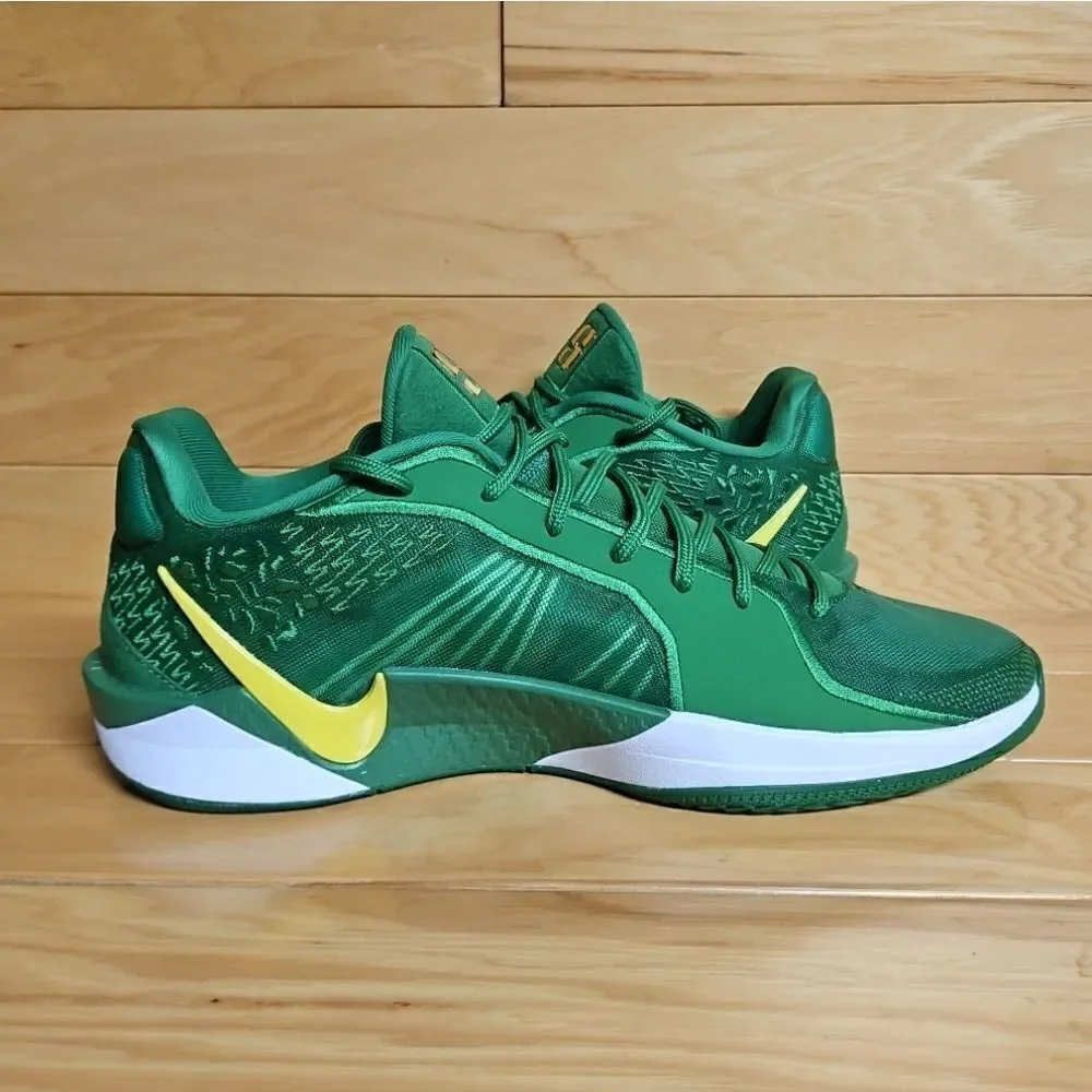 Nike Sabrina 2 Oregon Ducks Apple Green Yellow Strike Basketball Shoe HQ4344-300